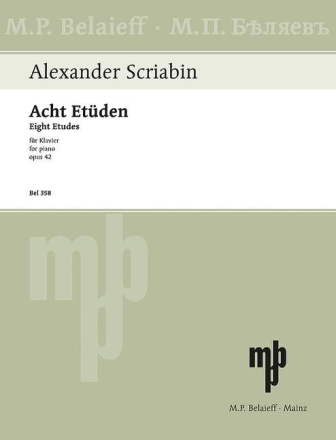 8 Et�den op.42 f�r Klavier