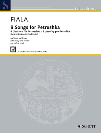8 Liedchen f�r Petruschka f�r Gesang und Klavier