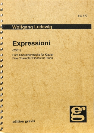 Expressioni f�r Klavier