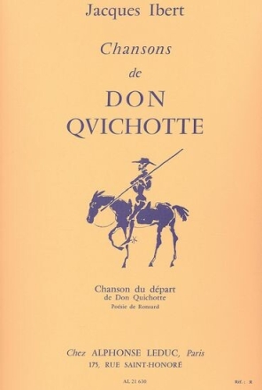 Chanson du depart pour chant et piano