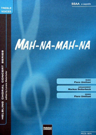 Umiliani, Piero, Detterbeck, Markus (Arr.) Mah-na-mah-na SAA