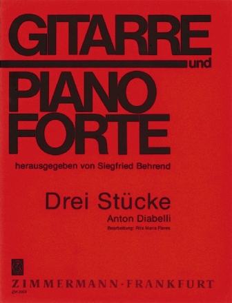 3 St�cke f�r Gitarre und Klavier