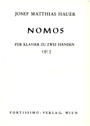 NOMOS OP.2 f�r Klavier