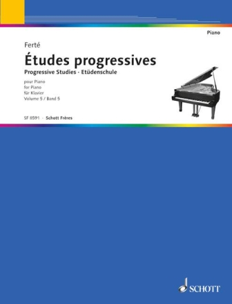 Etudes progressives pour piano