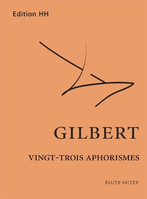 Gilbert. Nicolas Vingt-trois aphorismes  Instrumental parts