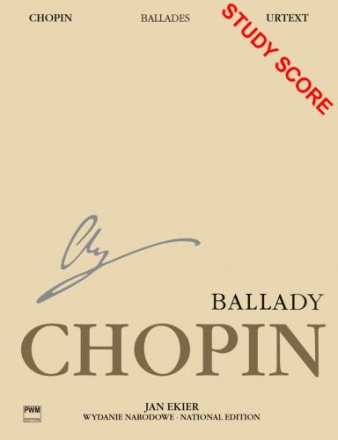 BALLADEN f�r Klavier Studienpartitur