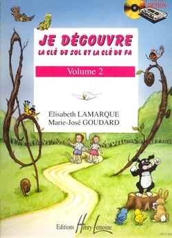 LAMARQUE Elisabeth / GOUDARD Marie-Jos� Je d�couvre la cl� de Sol et Formation musicale partition