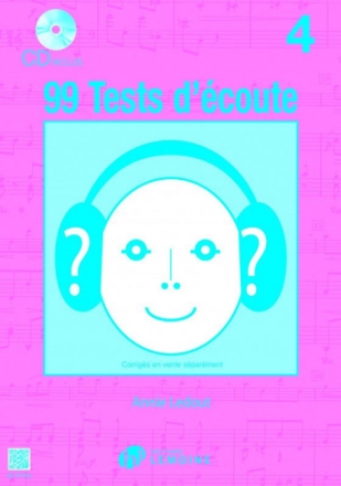 LEDOUT Annie 99 Tests d'Ecoute Vol.4 Dict�es musicales Partition + CD