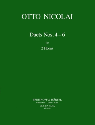 Duets vol.2 (nos.4-6) for 2 horns Spielpartitur
