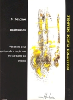 PEIGNE Bertrand Dvorakarian 4 saxophones partition
