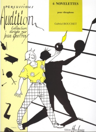 BOUCHET Gabriel Novelettes (6) vibraphone partition
