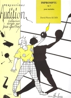 KUHN David-Pierre Impromptu Op.1 marimba partition