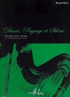 WERY Beno�t Diane, Paysage et Sil�ne HARPE partition