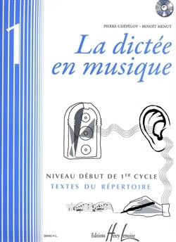 La dict�e en musique vol.1 - niveau d�but (+CD)  textes du r�pertoire