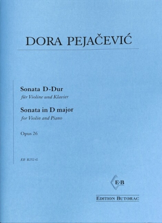 Sonate D-Dur op.26 f�r Violine und Klavier