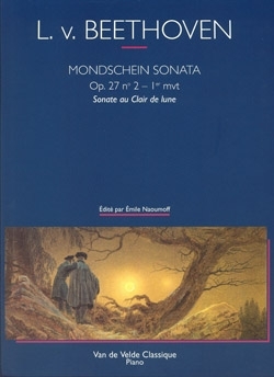 BEETHOVEN Ludwig van Sonate n�14 Clair de Lune Op.27 n�2 piano Partition