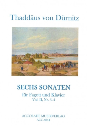 6 Sonaten Band 2 (Nr.3-4) f�r Fagott und Klavier