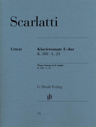 Sonate E-Dur K380 (L23) f�r Klavier