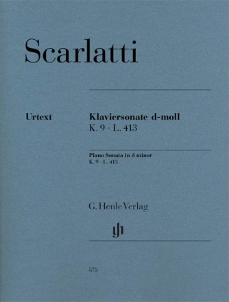 Sonate d-Moll K9 (L413) f�r Klavier