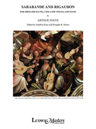 Sarabande and Rigaudon for oboe (flute), viola (violin) and piano score and parts