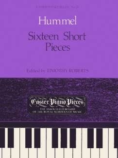 16 short Pieces for piano