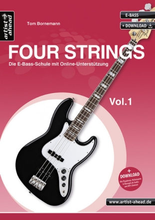 Four-strings.de  Vol.1 (+Online Audio) Die Ba�schule mit Internet-Unterst�tzung
