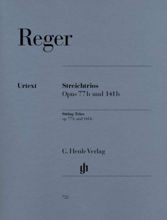 Trios op.77b und op.141b f�r Violine, Viola und Violoncello Stimmen