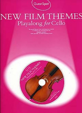 New Film Themes (+CD) for violoncello Guest Spot Playalong
