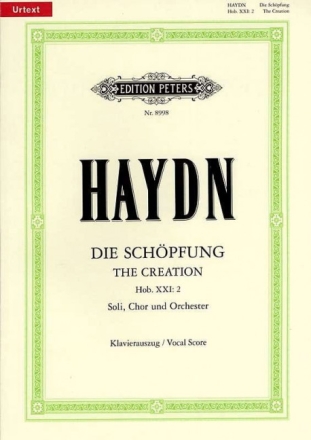 Die Sch�pfung Hob.XXI:2 f�r Soli, gem Chor und Orchester Klavierauszug (dt/en)