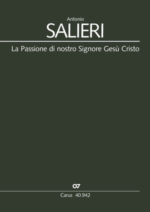 La Passione di nostro Signore Ges� Cristo f�r Soli, gem Chor und Orchester Partitur