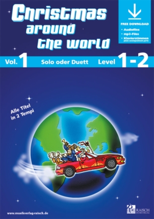 Christmas around the World vol.1 (+Online Audio) f�r 1-2 Tenorh�rner (Baritone) in B (Violinschl�ssel)