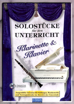 Solost�cke f�r den Unterricht (+CD) f�r Klarinette und Klavier