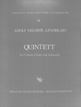 Quintett f�r 2 Violinen, 2 Violen und Violoncello Stimmen