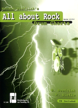 All about Rock (+CD) Drum Charts