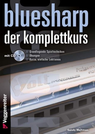 Bluesharp Komplettkurs (+CD)