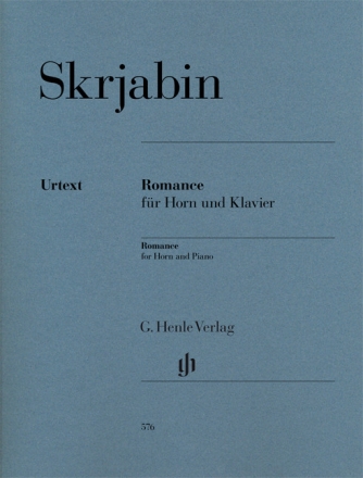 Romance f�r Horn und Klavier