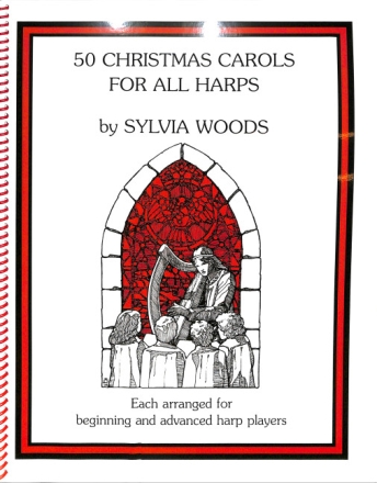 50 Christmas Carols for harp