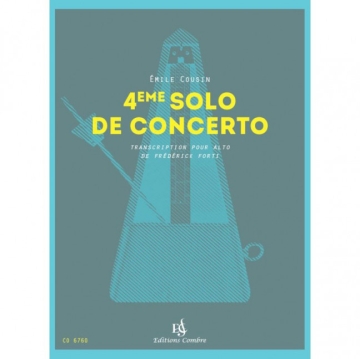 Solo no.4 du concert pour violon et orchestre pour alto et piano