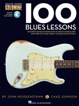 100 Blues Lessons (+Audio Access): for guitar/tab