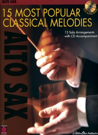 15 most popular classical Melodies (+CD) for alto saxophone