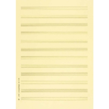 Kopistenblock DIN A4 hoch 12 Systeme 21x29,7 cm blendfreie, angerauhte Oberfl�che 