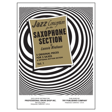 5 original Pieces vol.1   for 5 saxophones and optional rhythm section parts