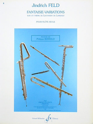 Fantaisie-variations sur un theme de Leonardo de Lorenzo pour flute