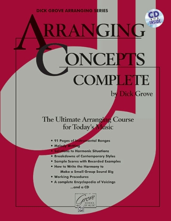 Arranging Concepts Complete (+CD) The ultimate arranging course for today's Music