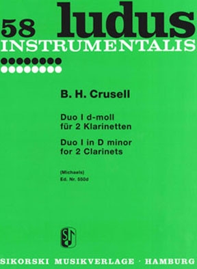Duo d-Moll Nr.1 f�r 2 Klarinetten Spielpartitur
