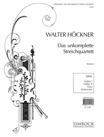 Das unkomplette Streichquartett - Streichtrios und Duette  Stimmen