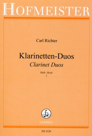 Klarinetten-Duos Band 1 f�r 2 Klarinetten Spielpartitur