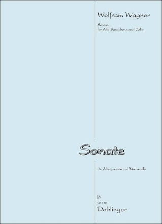 Sonate f�r Altsaxophon und Violoncello Partitur und Stimmen