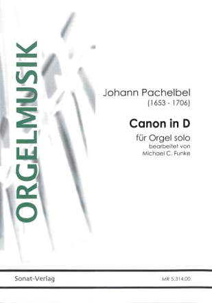 Canon in D f�r Orgel