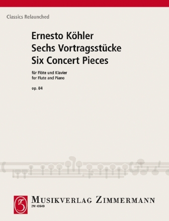 6 Vortragsst�cke op.84 f�r Fl�te und Klavier